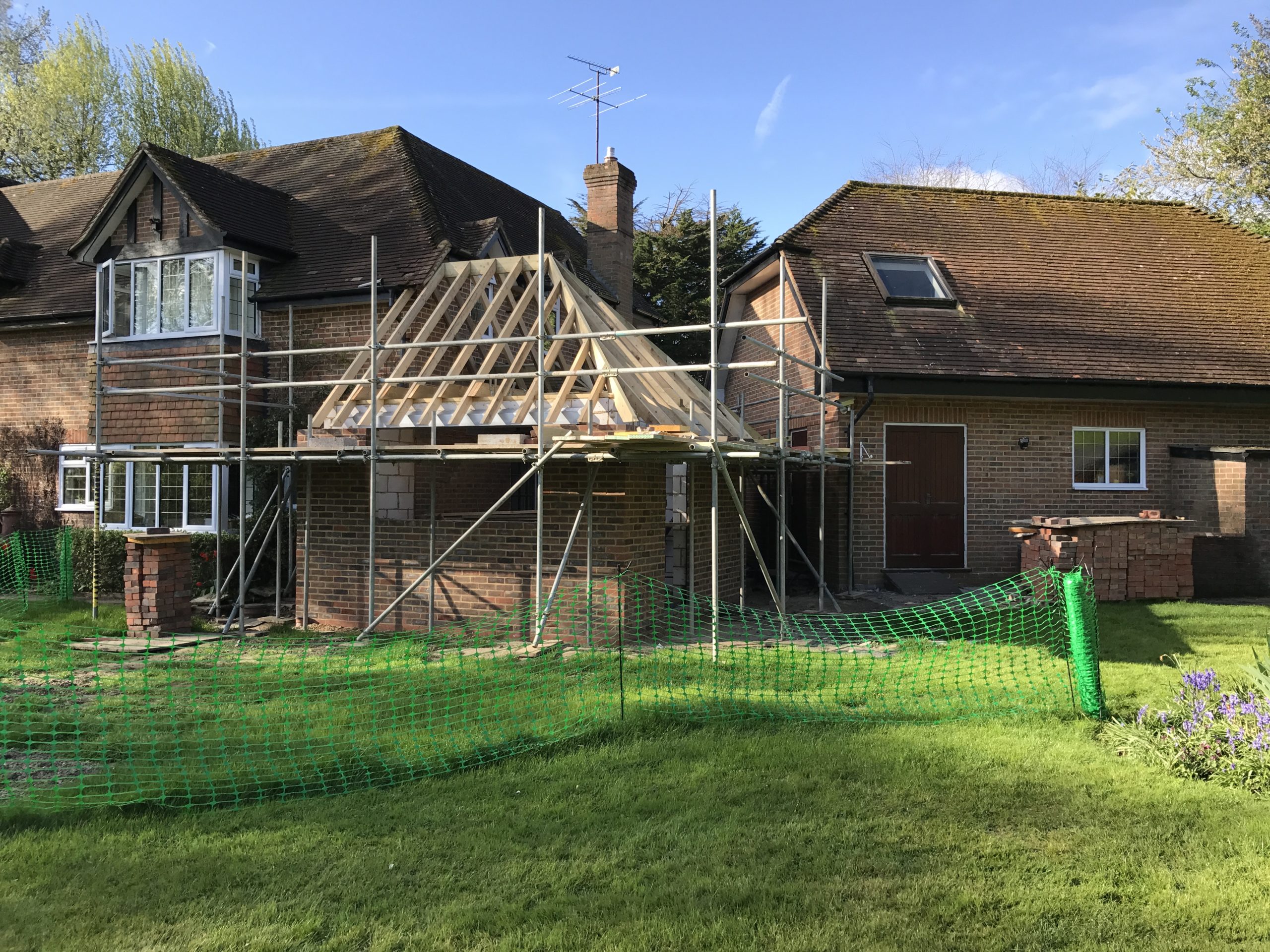 Winchfield During kitchen extension